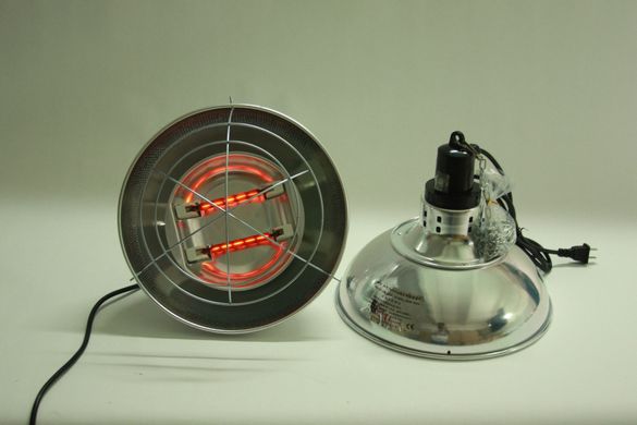 Брудер для инфракрасной лампы с переключателем 50/100%, тип цоколя R7s-7, 118 мм, 550W Max, 550