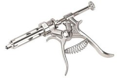 Ветеринарний напівавтоматичний ін'єкційний шприц HSW Roux-Revolver, полуавтомат, 10