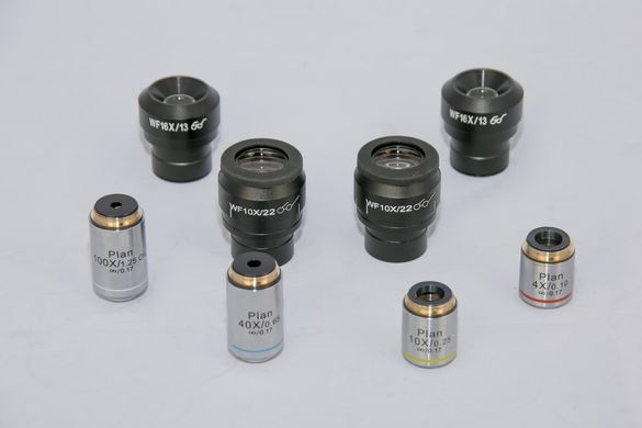 Микроскоп биологический MICROmed ES-4140 с видеокамерой 5,0 Mpix
